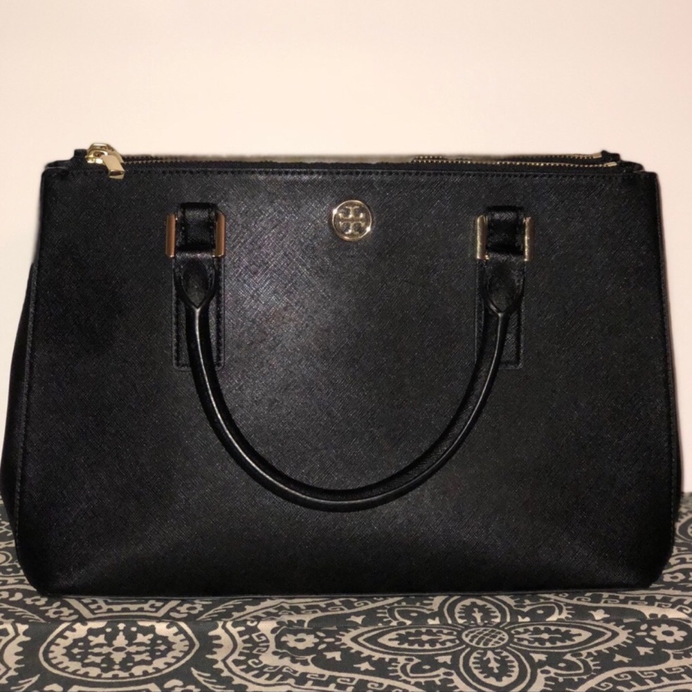 Tory Burch Robinson Double Zip Bag